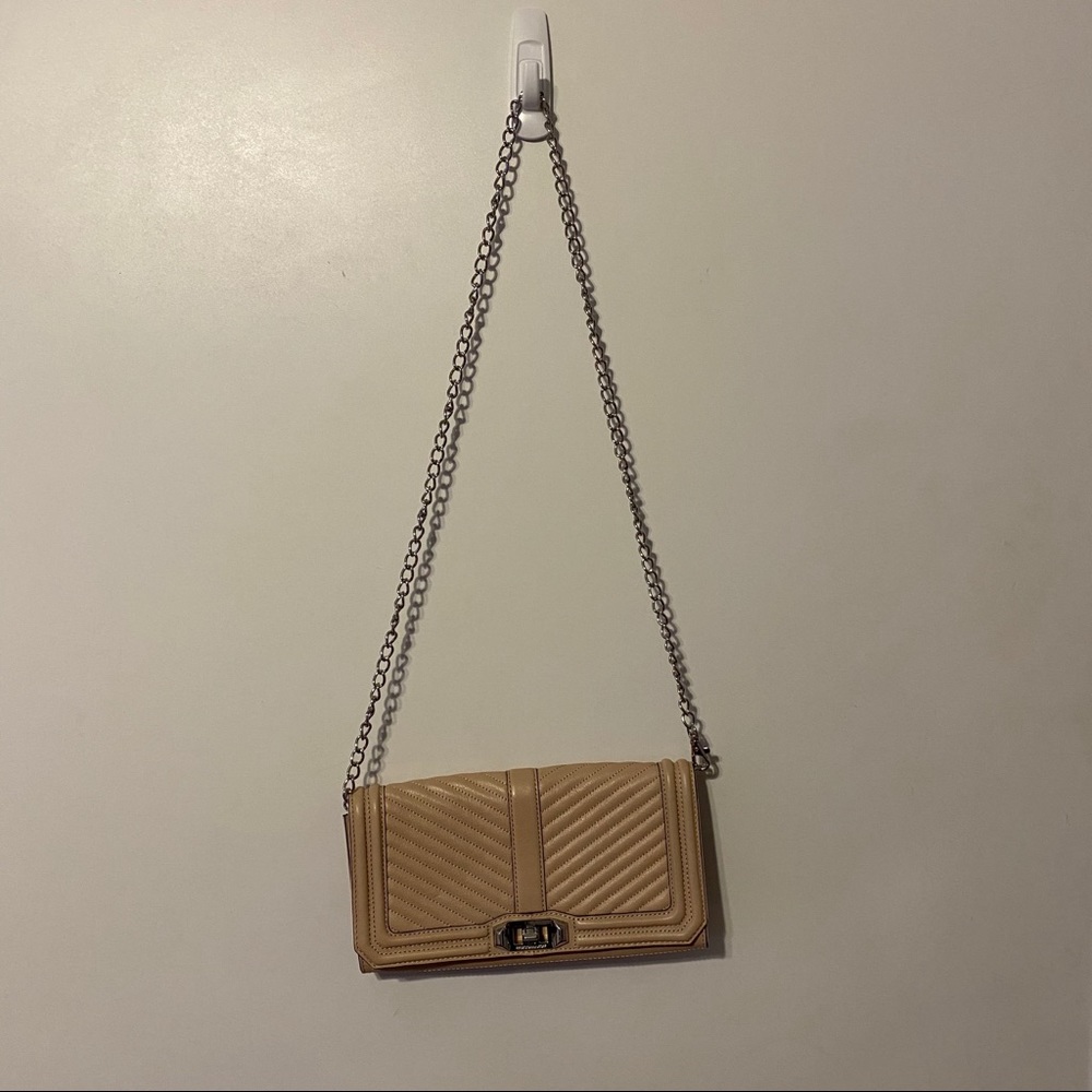 Rebecca Minkoff Chevron Quilted Crossbody/clutch